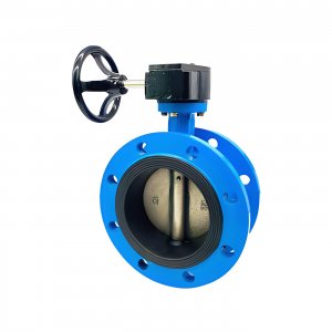 DN125，DN150法蘭式蝸輪蝸桿蝶閥1.6Mpa